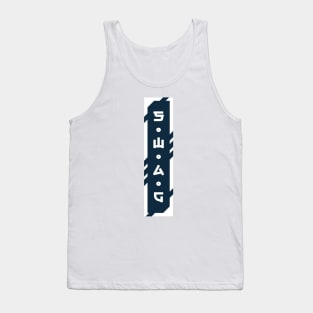 Swag cyberpunk urban slang letters Tank Top